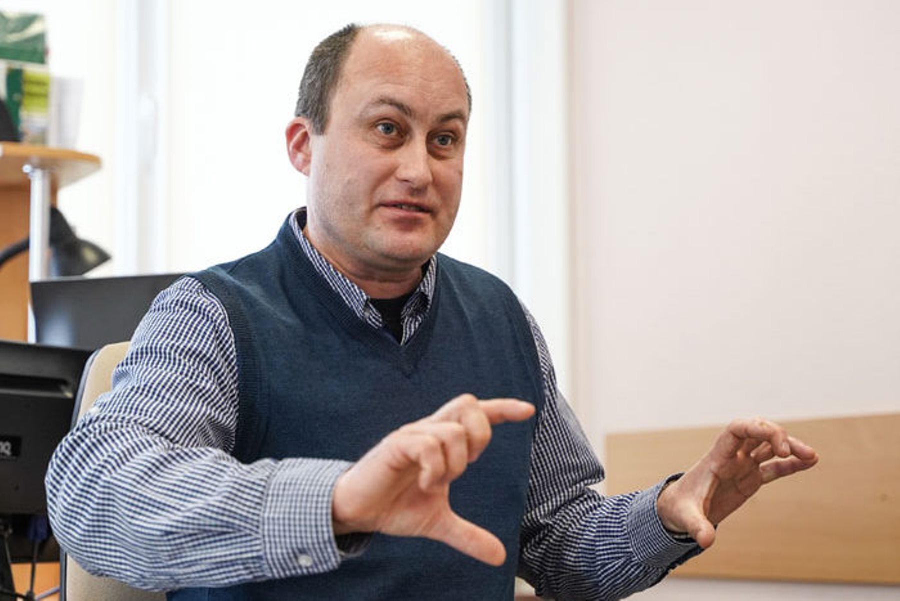 Руслан Новицкий, заведующий сектором экологической оценки преобразования окружающей среды научно-практического центра по биоресурсам НАН