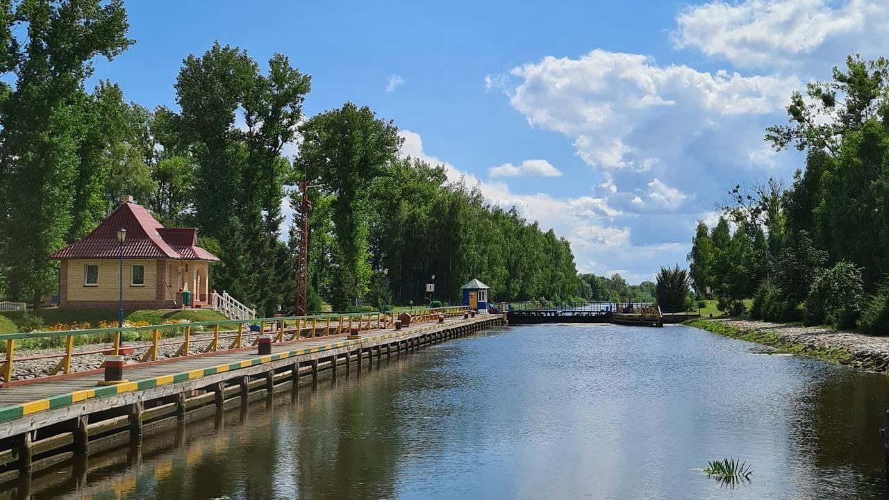 Гидроузел «Качановичи» на реке Припять